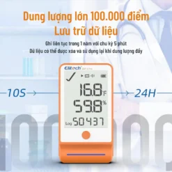 Nhiệt ẩm kế tự ghi Elitech GSP-6 Pro