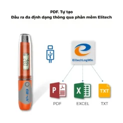 Thiết bị ghi nhiệt độ, độ ẩm Elitech RC-51H