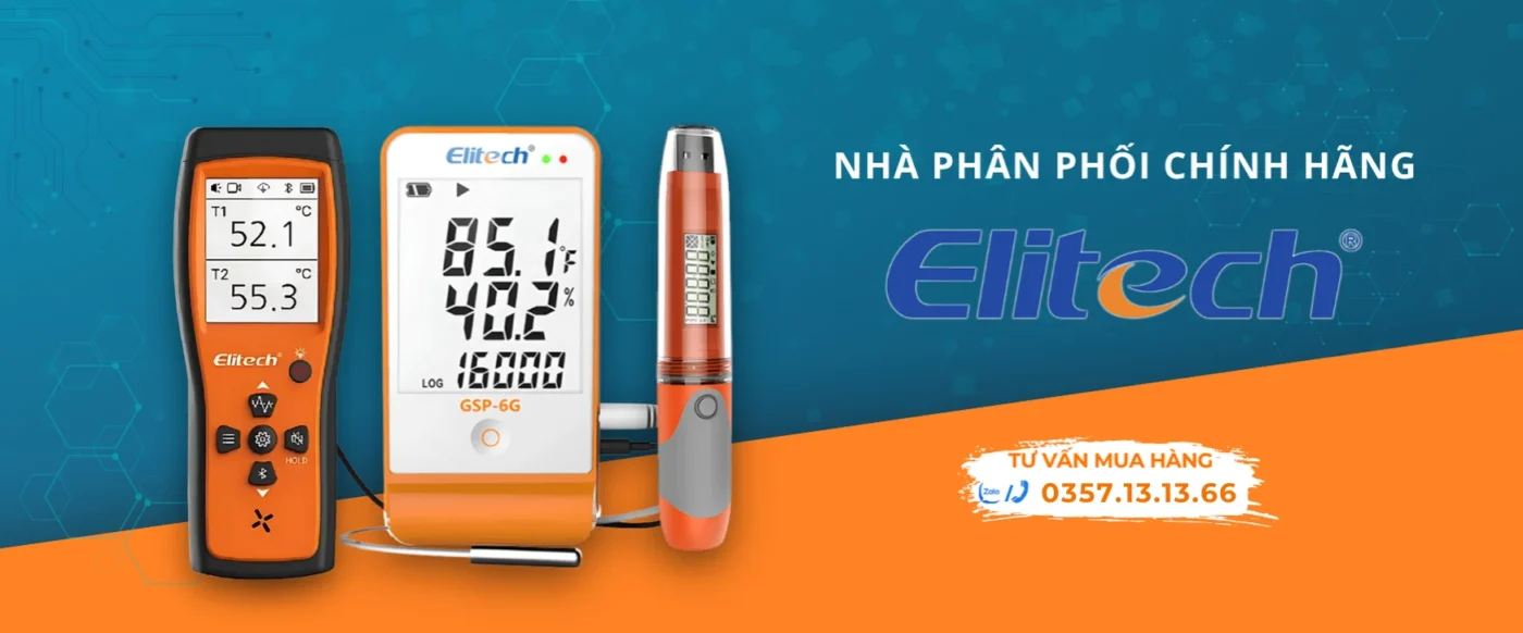 Nhà phân phối chính hãng thiết bị đo elitech
