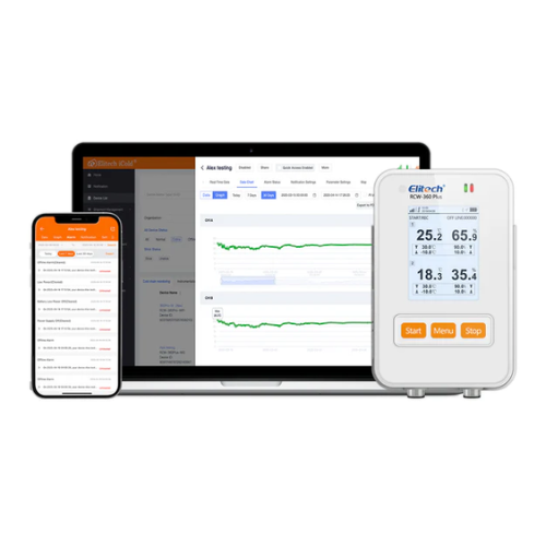 Nhiệt ẩm kế tự ghi Elitech RCW-360Plus 4G/WiFi - Ảnh 3