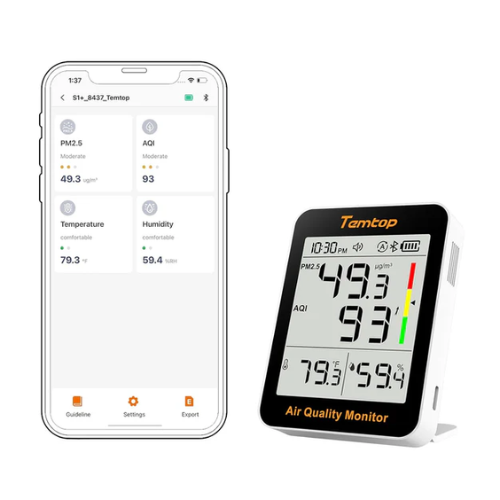 Máy Theo Dõi Chất Lượng Không Khí Temtop S1+ - Ảnh 2