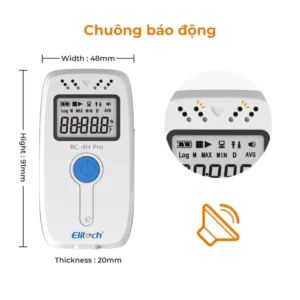 Alternative view of Nhiệt ẩm kế tự ghi Elitech RC-4H Pro