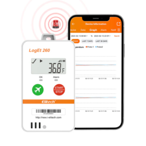 Alternative view of Nhiệt kế tự ghi Elitech Loget 260 Series 4G