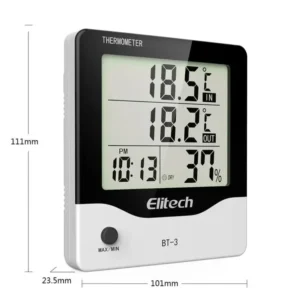 Alternative view of Nhiệt ẩm kế để bàn Elitech BT-3