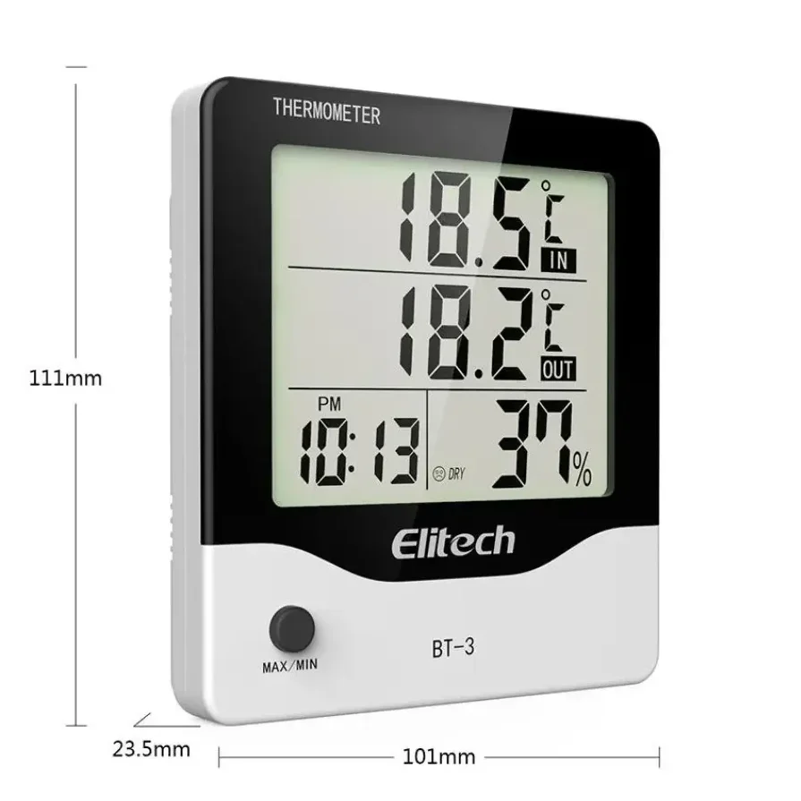 Nhiệt ẩm kế để bàn Elitech BT-3 - Ảnh 2