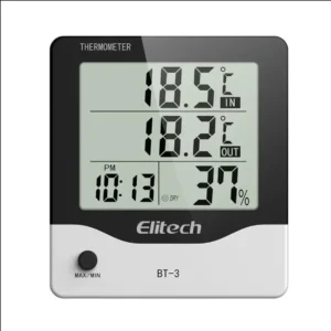 Elitech BT-3 là nhiệt ẩm kế để bàn đo nhiệt độ & độ ẩm trong nhà