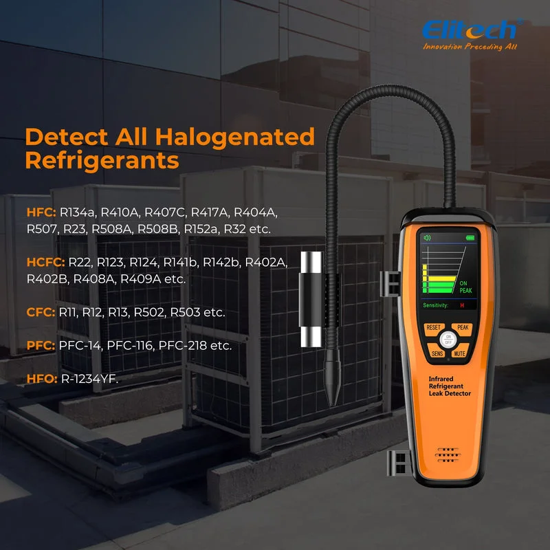 Máy dò gas hồng ngoại Elitech ILD-200 - Ảnh 3
