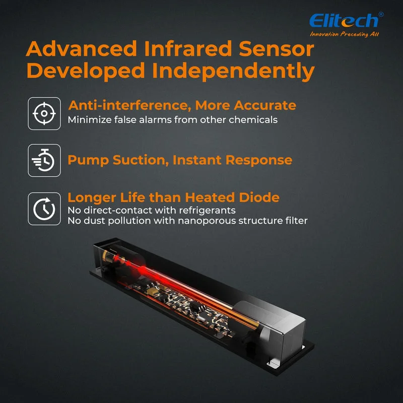 Máy dò gas hồng ngoại Elitech ILD-200 - Ảnh 5