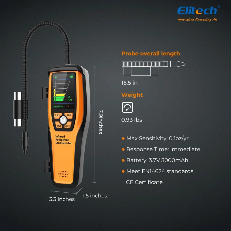 Máy dò gas hồng ngoại Elitech ILD-200 - Ảnh 7